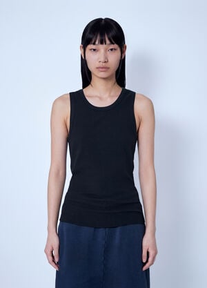 Entire Studios Rib Tank Top Black ent0266045