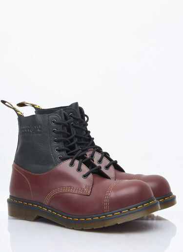 Dr. Martens x MM6 Maison Margiela 1460 Boots Burgundy dmm0159002