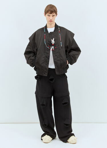 Walter Van Beirendonck Boom Track Pants Black wlt0158010