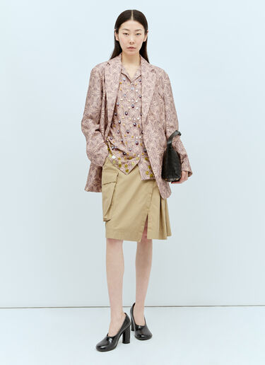 Dries Van Noten Embellished Silk Shirt Pink dvn0256029