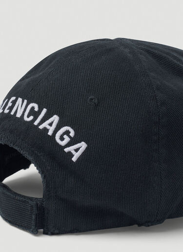 Balenciaga Dog Bite Baseball Cap Black bal0152076