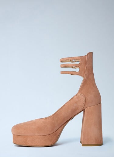 Loti Suede Platform Pumps Chloé Loti Suede Platform Pumps Pink chl0262025
