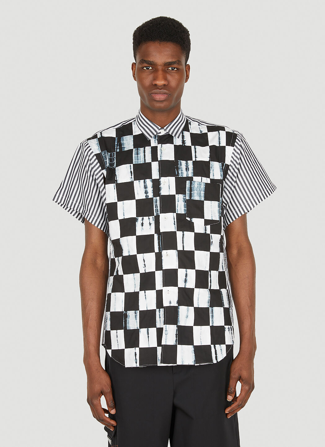 Comme des garcons button down shirt 2025