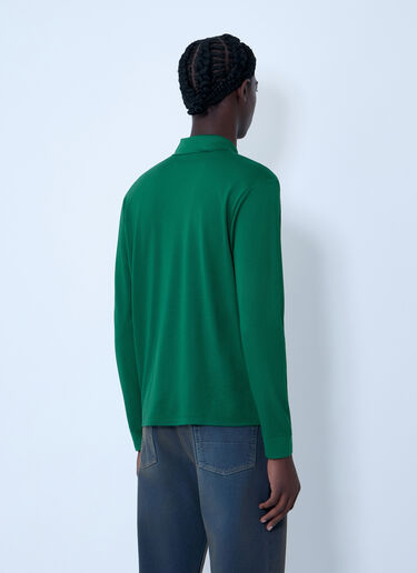 Lacoste Silk Polo Shirt Green lac0162002