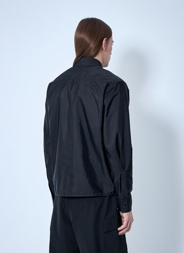 Moncler Zip-Up Shirt Black mon0160016