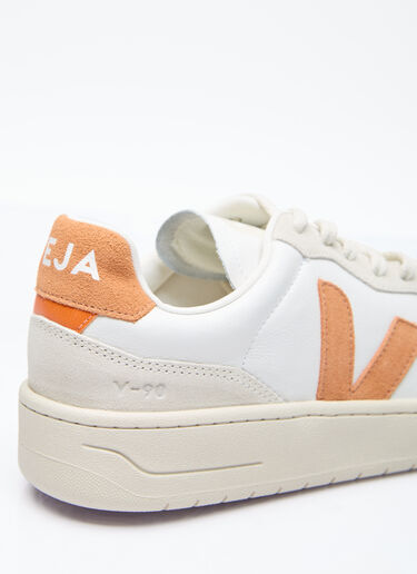Veja V-90 가죽 스니커즈 화이트 vej0356032