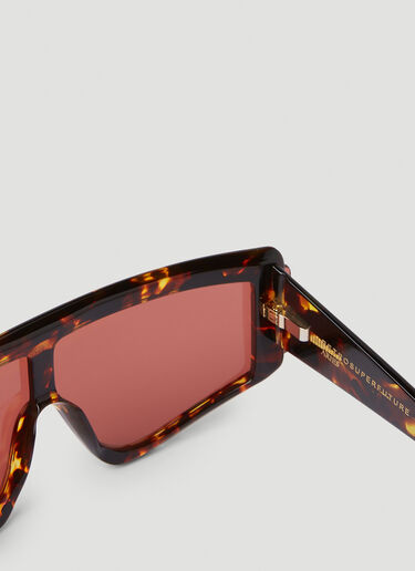 Aries x RETROSUPERFUTURE Zed Sunglasses Brown ari0351001