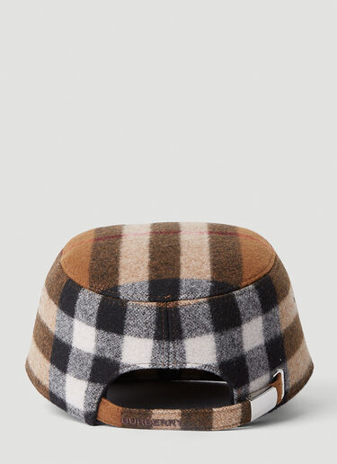 Burberry Jared Check Cap Brown bur0151136