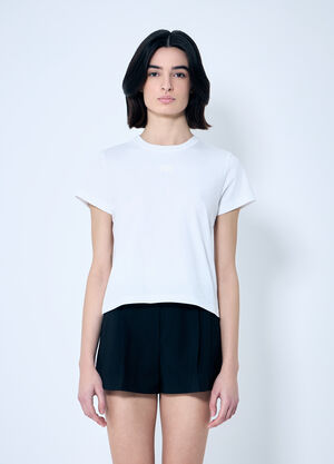 Balenciaga Essential Shrunken Puff Logo T-Shirt Grey bal0260012