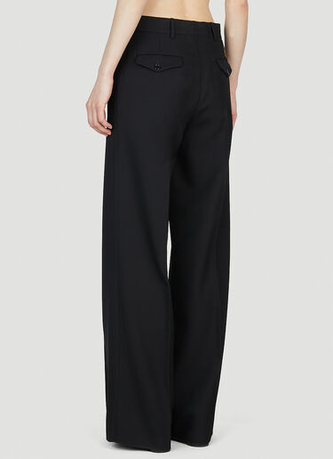 Raf Simons Wide Leg Pants Black raf0252004