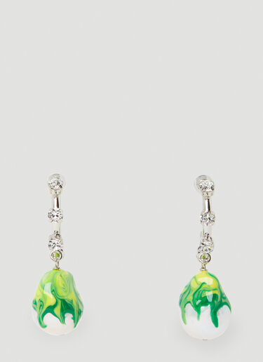 SAFSAFU Jelly Melted Earrings Green saf0250002