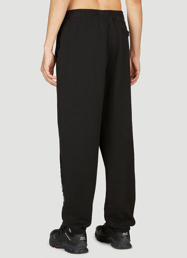 Moncler Logo Print Track Pants Black mon0153030