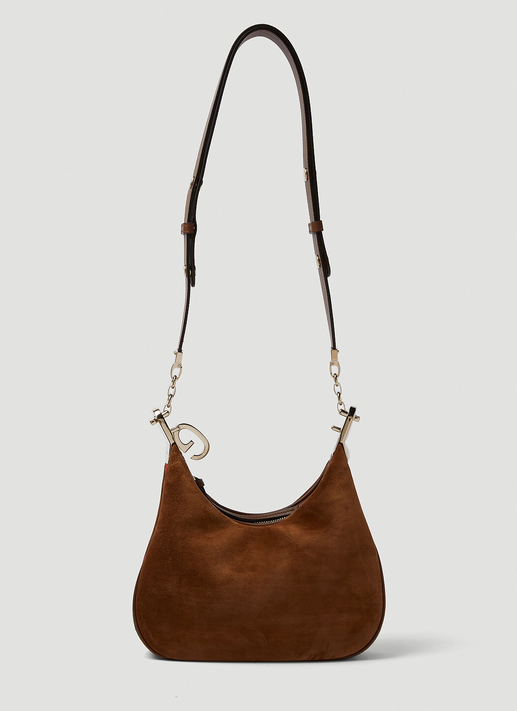 Gucci suede shoulder bag deals
