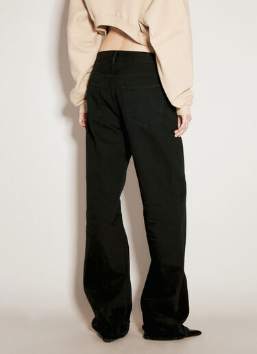 Saint Laurent 배기 진 블랙 sla0255014