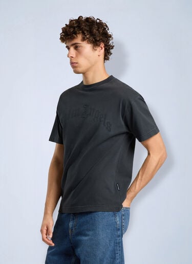 Palm Angels Patch Regular T-Shirt Black pma0166265