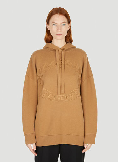 Cristiana Hooded Sweatshirt Burberry Cristiana Hooded Sweatshirt Camel bur0251018