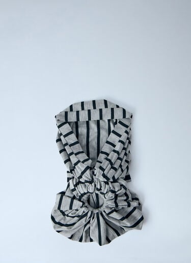 Vaquera Striped Headscarf Grey vaq0264011