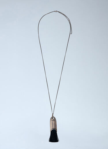 Lemaire Personal Brush Necklace Silver lem0164033