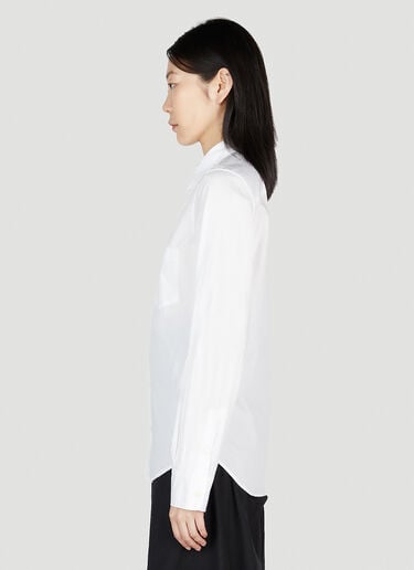 Ann Demeulemeester Betty Shirt White ann0252004