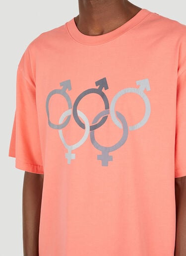 ERL x Olympics Sex T-Shirt Orange erl0147007