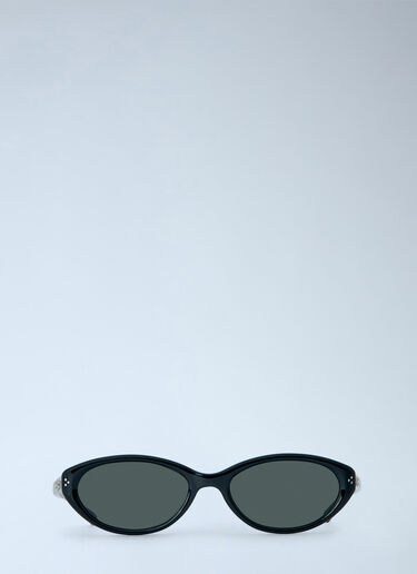 Gentle Monster Cuscus 01 Oval Sunglasses Black gtm0366005