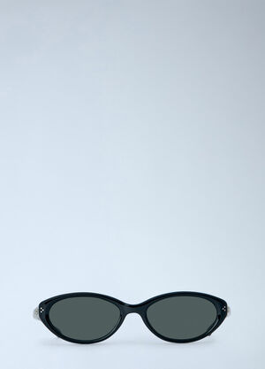 Gentle Monster Cuscus 01 Oval Sunglasses Black gtm0366005