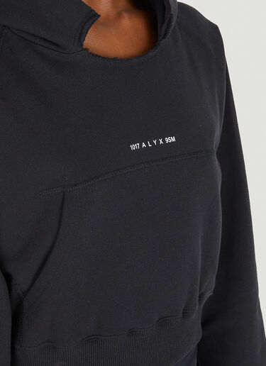 1017 ALYX 9SM Logo Hooded Sweatshirt Black aly0247025