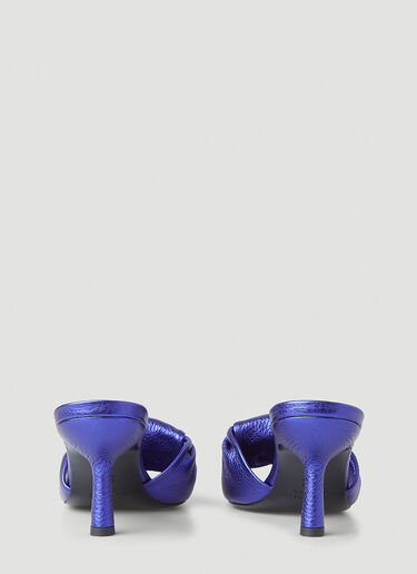BY FAR Lana Mid Heel Mules Purple byf0250018