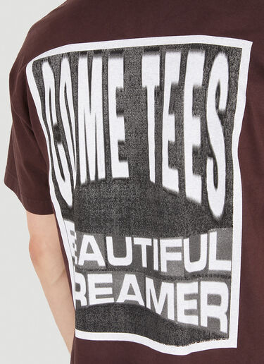 Come Tees Dark Passages Raver T-Shirt Brown com0349003