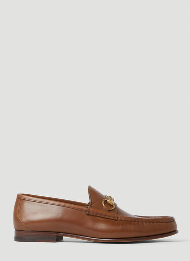 Gucci Horsebit Loafers Brown guc0152092