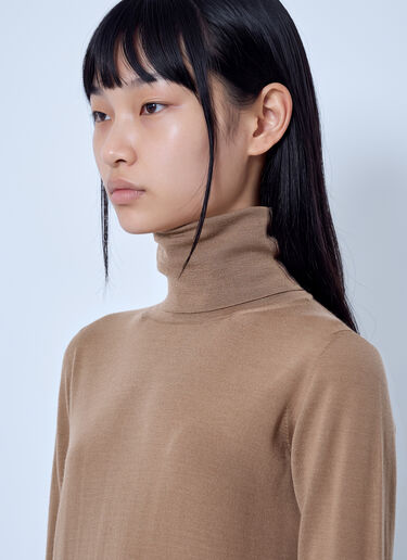 LN-CC® - Max Mara: Turtleneck Sweater - Camel Max Mara Turtleneck Sweater Camel max0266026