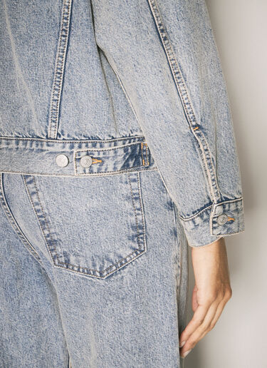 MM6 Maison Margiela Inside-Out Denim Jacket Blue mmm0257002