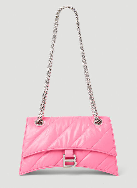 Jacquemus Crush Chain Small Shoulder Bag Cream jac0254095