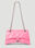Balenciaga Crush Chain Small Shoulder Bag Black bal0252077
