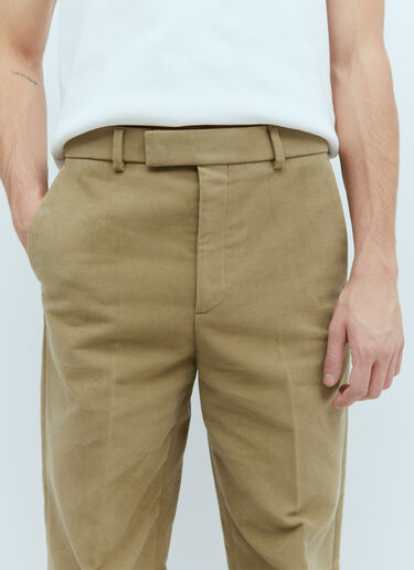 Gucci Velour Pants Khaki guc0155067