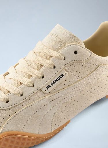 Puma x Jil Sander K-Street Suede Sneakers Beige pjs0364002