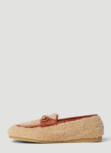 Gucci Horsebit Moccassins Beige guc0151084