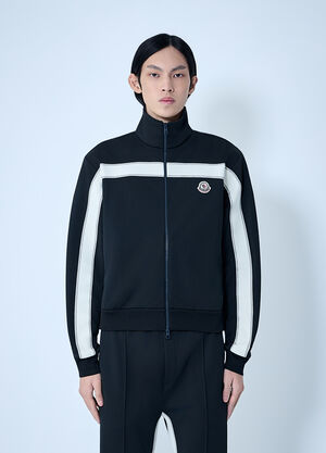 Moncler High-Neck Zip Jacket Black mon0164034