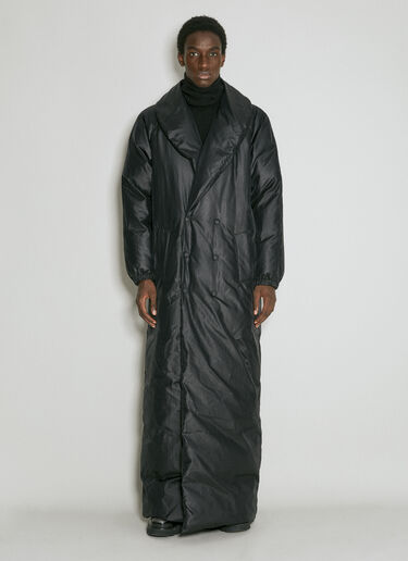 Saint Laurent ロングダウンコート ブラック sla0154013