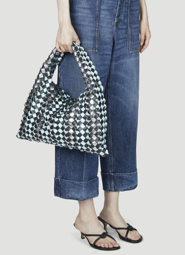 Bottega Veneta 小号 Hop 单肩包 银色 bov0255082