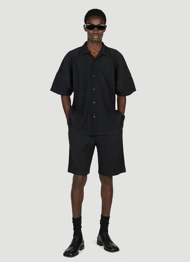 Homme Plissé Issey Miyake Plisse Shorts Black hmp0153006