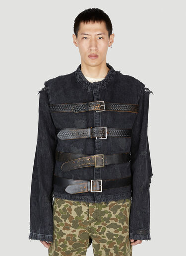 Gallery Dept. Rod Straight 束带牛仔夹克 黑色 gdp0150036