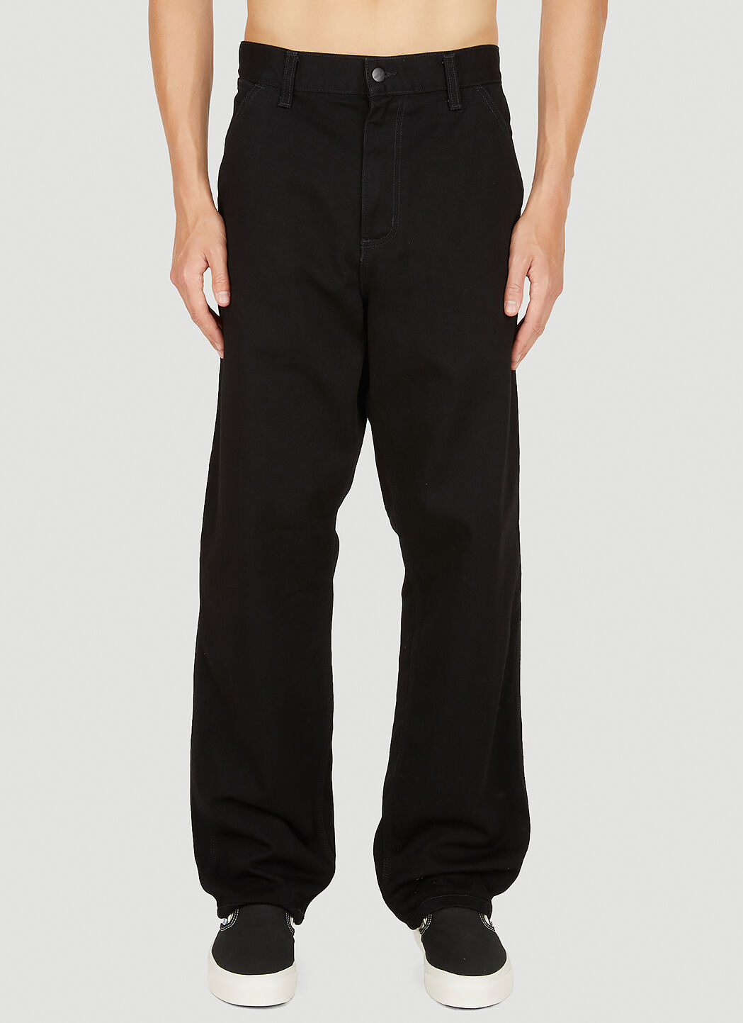 Carhartt single knee pant black online