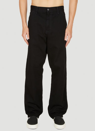 Carhartt WIP Single Knee Pants Black wip0150004