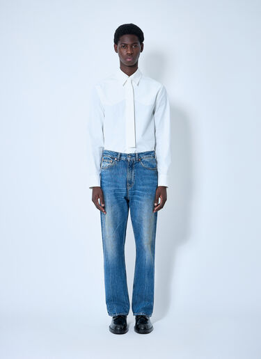 Jil Sander 经典领带衬衫  白色 jil0160002