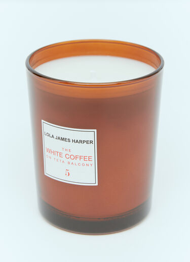 Lola James Harper 5 The White Coffee on Teta Balcony Candle Brown ljh0355002