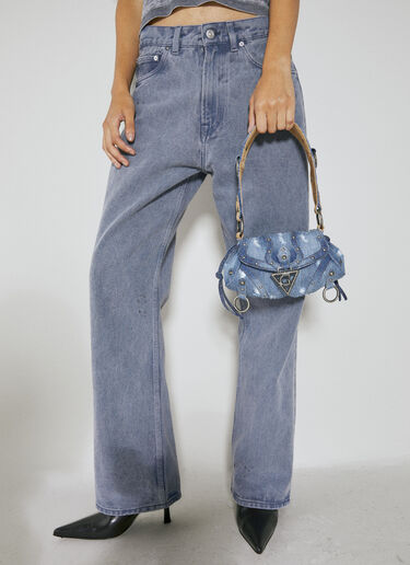 Washed Mini Shoulder Bag Guess USA Washed Mini Shoulder Bag Blue gue0254004