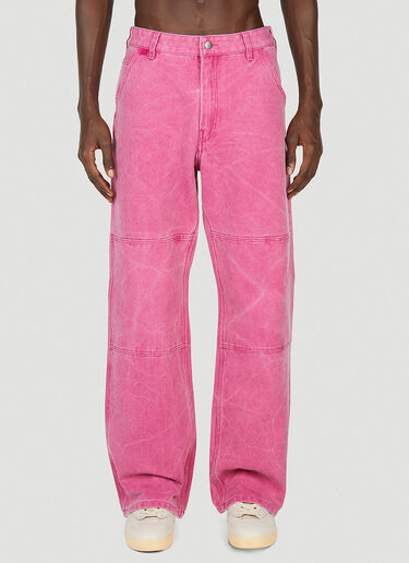 Acne Studios Relaxed Cargo Pants Pink acn0351012