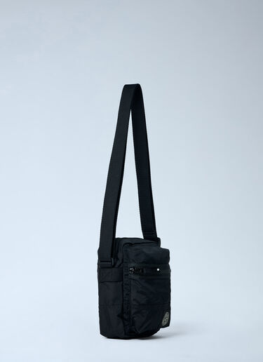 Logo Patch Crossbody Bag Stone Island Logo Patch Crossbody Bag Black sto0164026