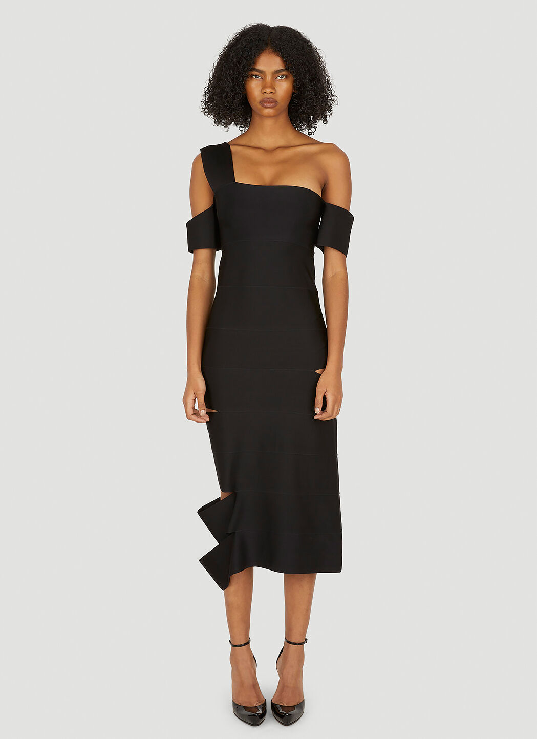 Mcqueen black dress top